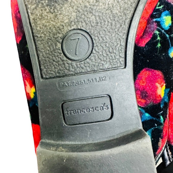 FRANCESCA PAISLEY FLORAL MULES Slip-on Shoes Women’s Size 7 - Picture 8 of 12